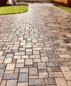 homeguide pervious driveway paver installation