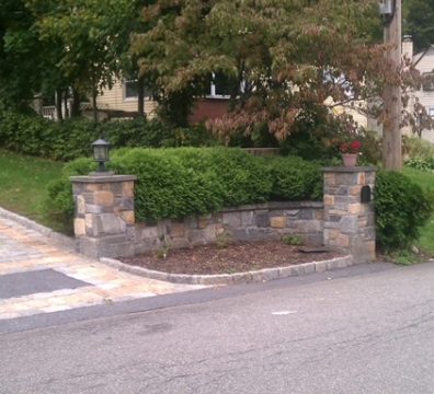 Landscaping in Mount Kisco, NY front yard design