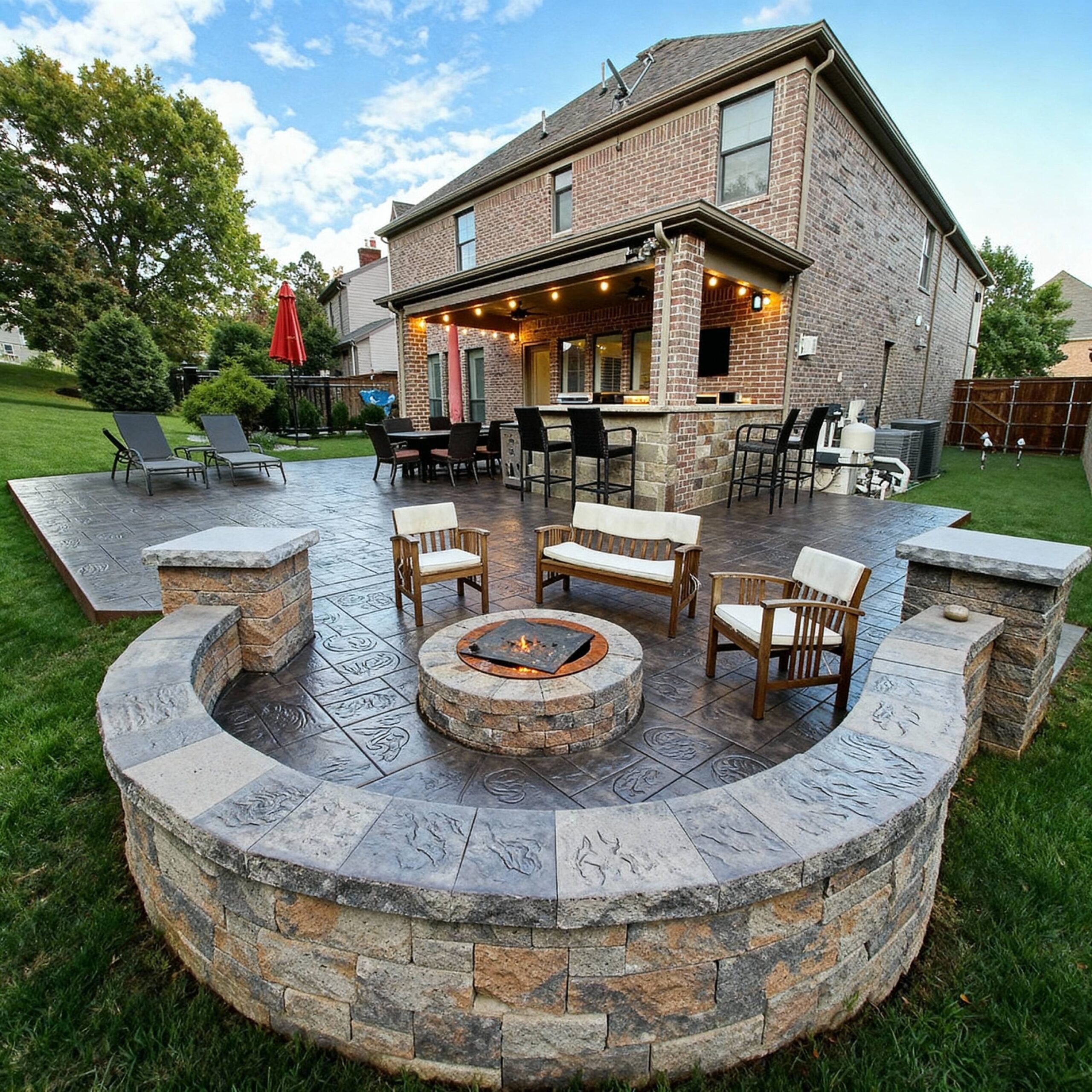 Professional patio installation in Armonk, NY backyards