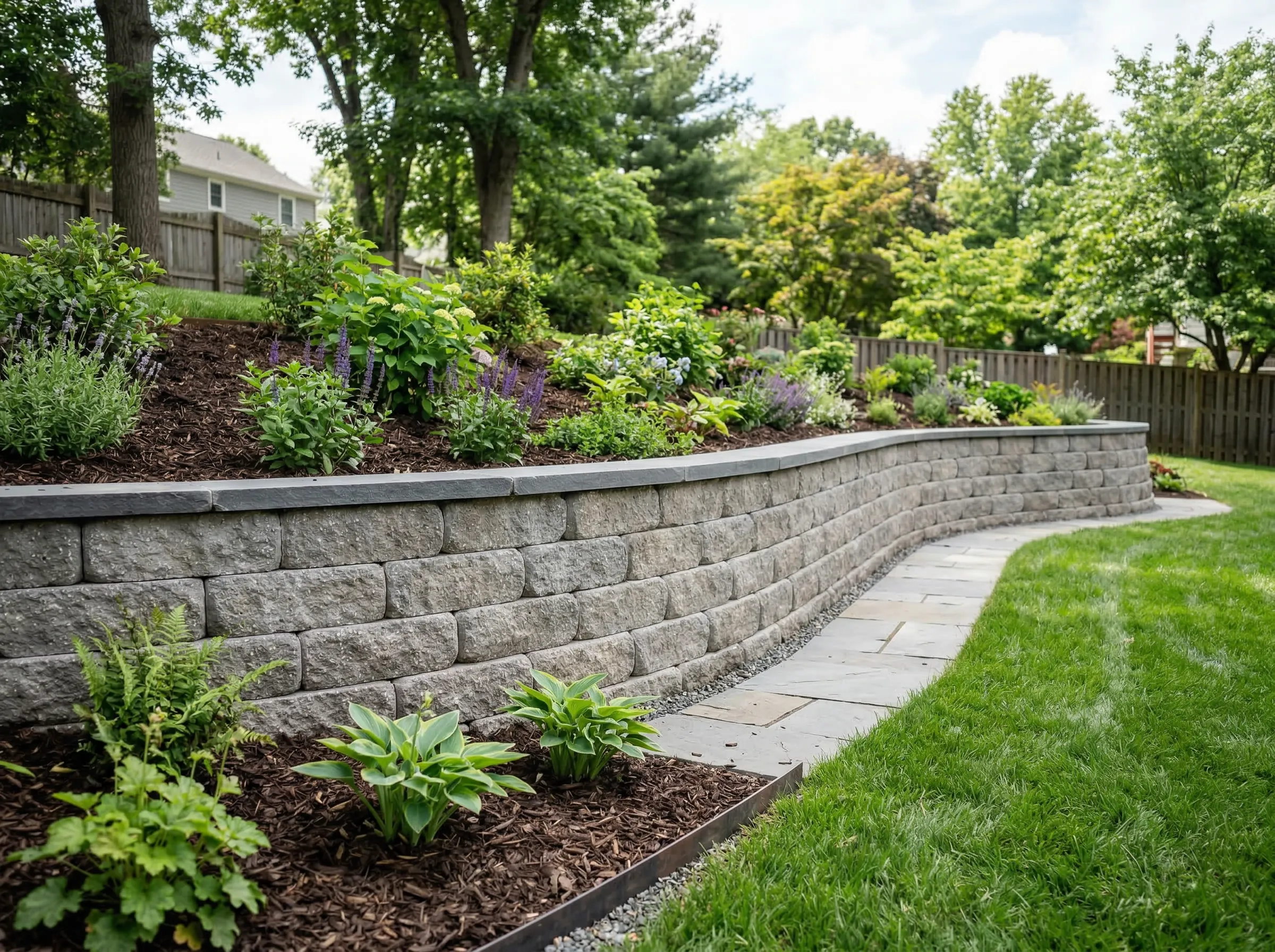 affordable retaining wall peekskill