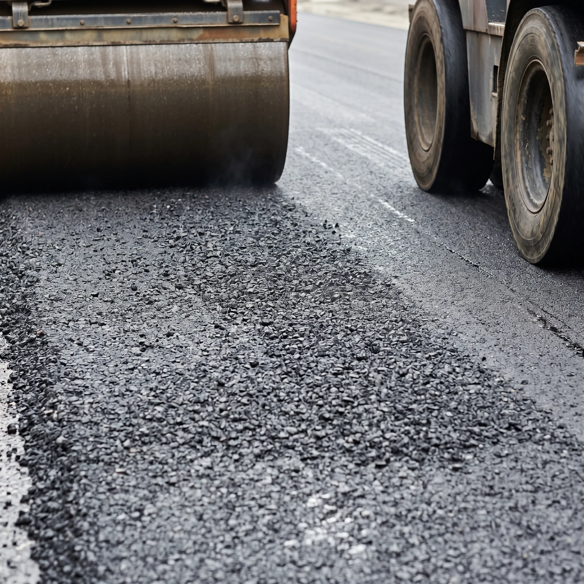 commercial parking lot asphalt
