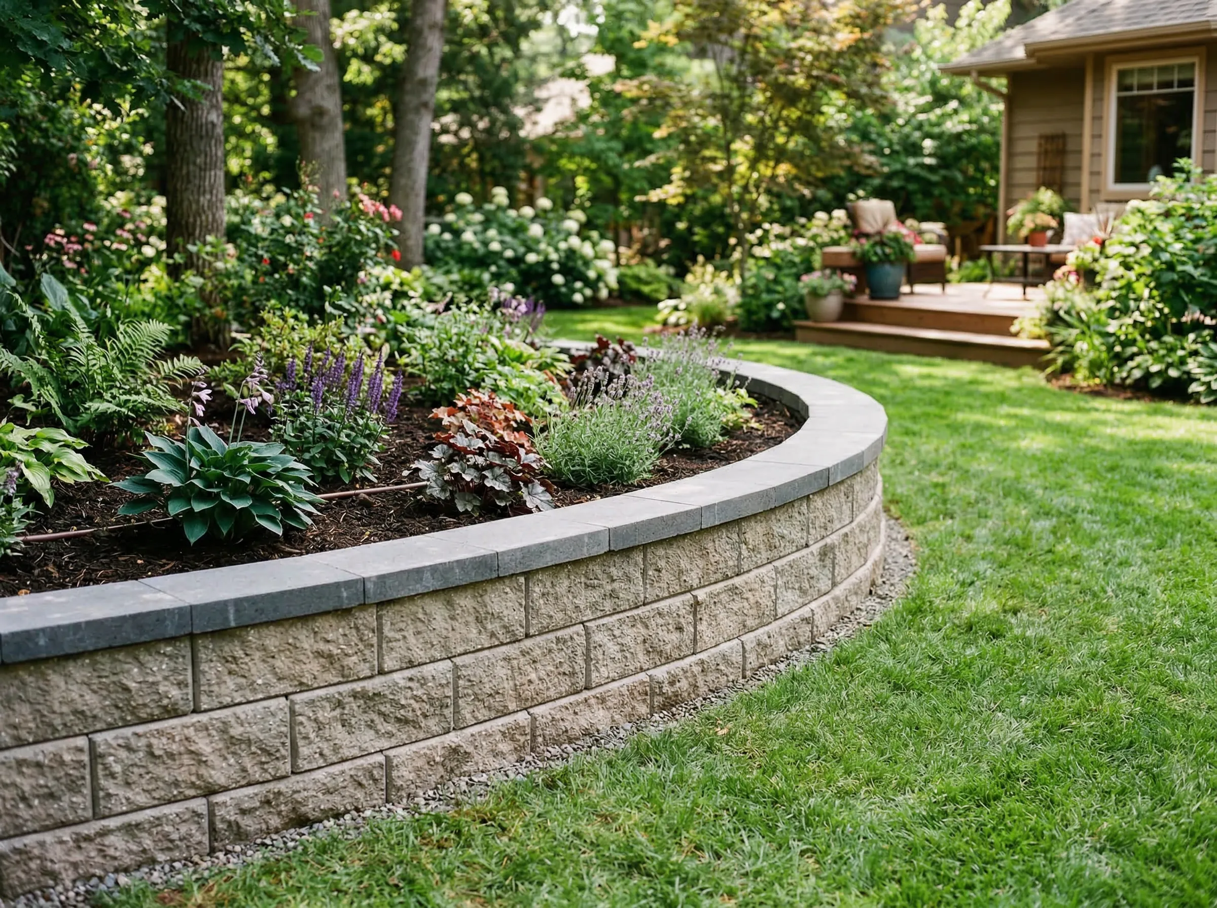 commercial retaining wall ny
