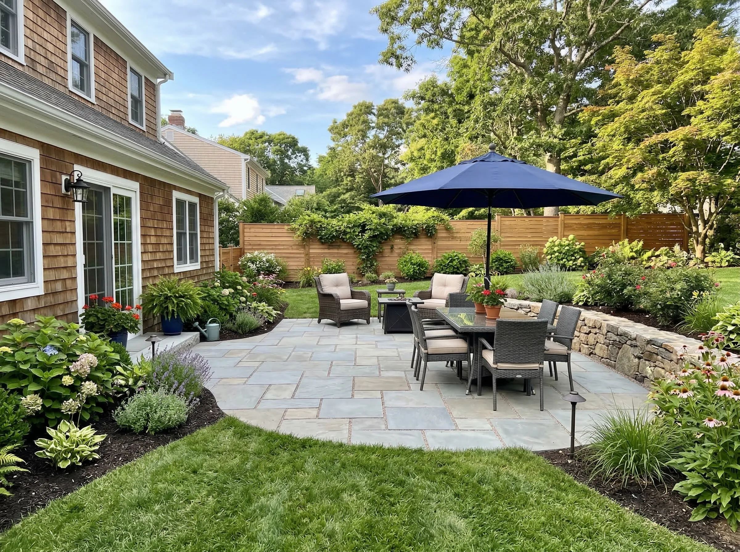Paver and stone walkway installation in Westchester County, NY