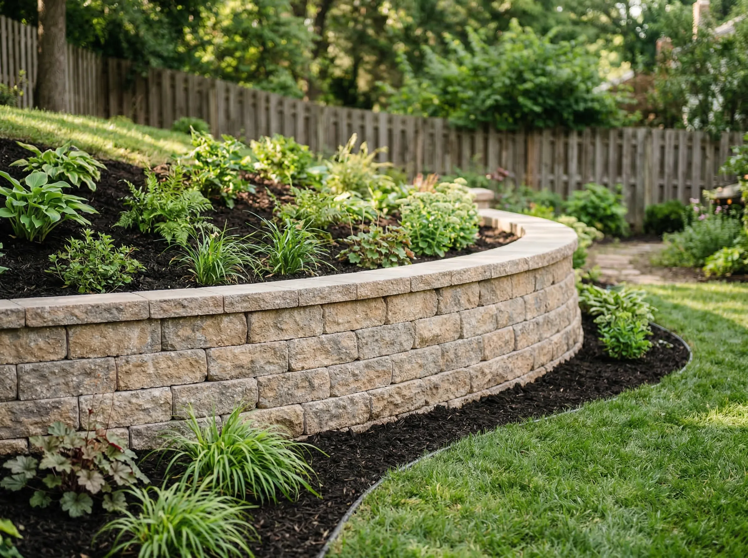 Retaining wall construction in Westchester County, NY