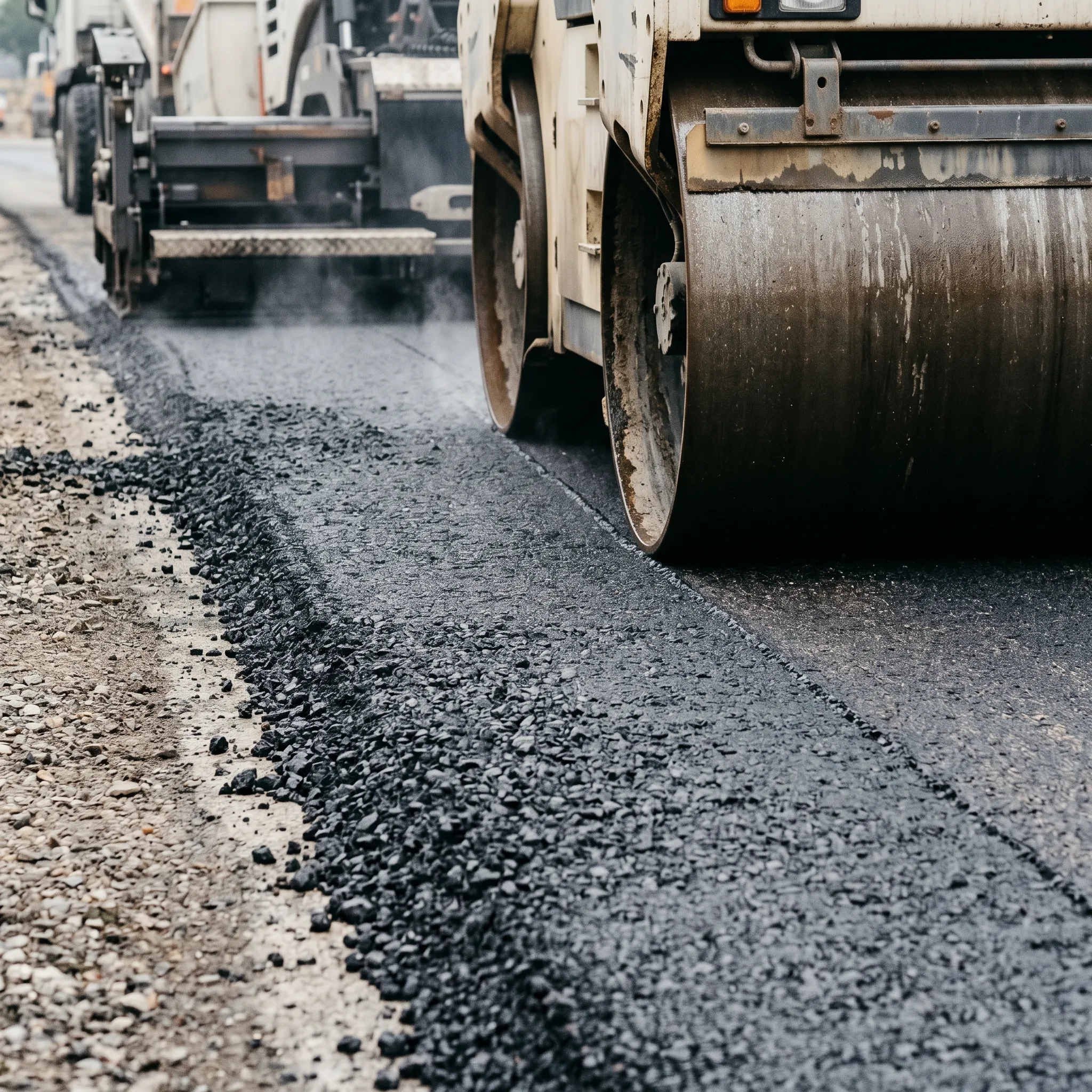 heavy duty asphalt installation