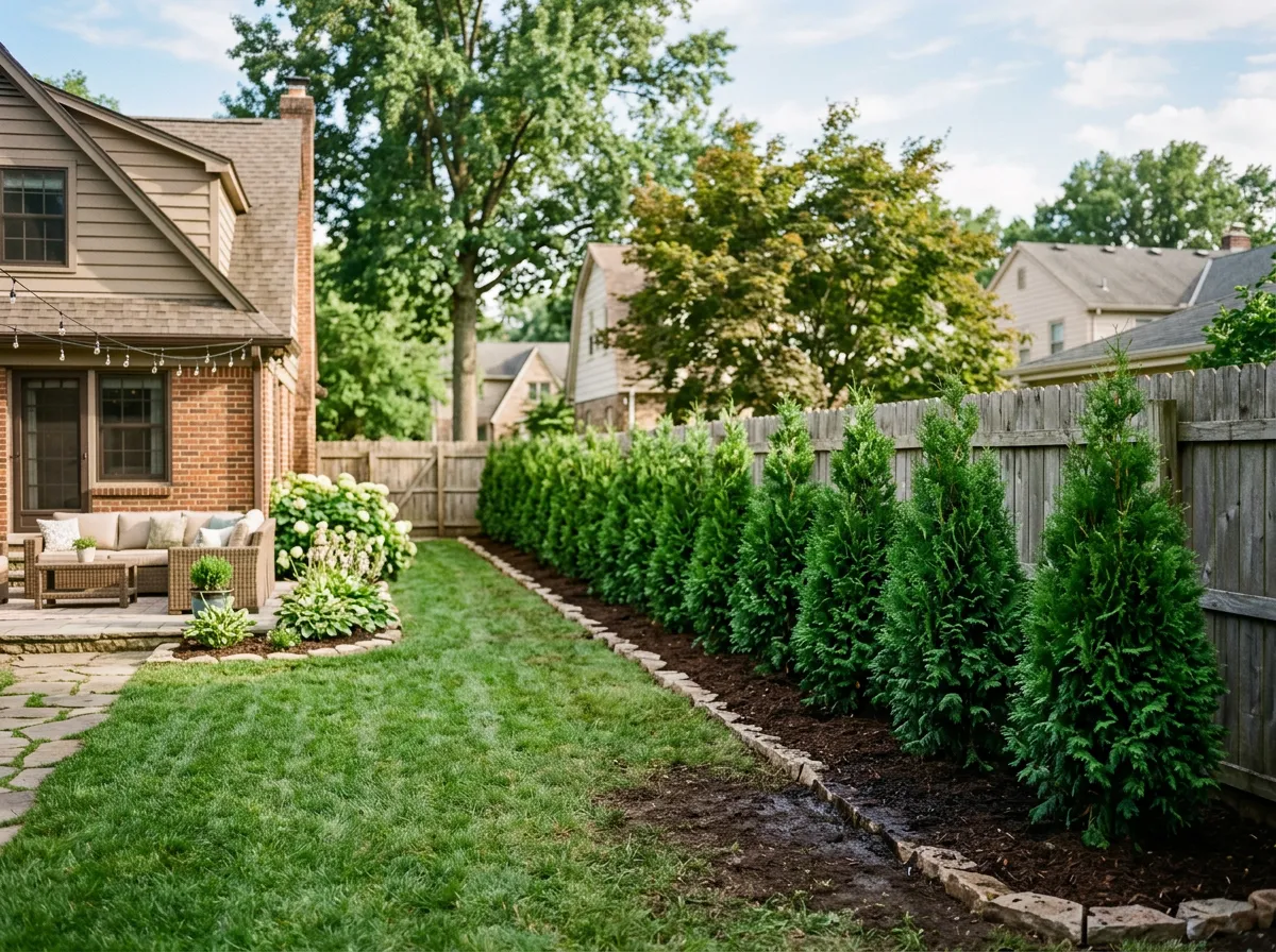 ny landscaping privacy trees