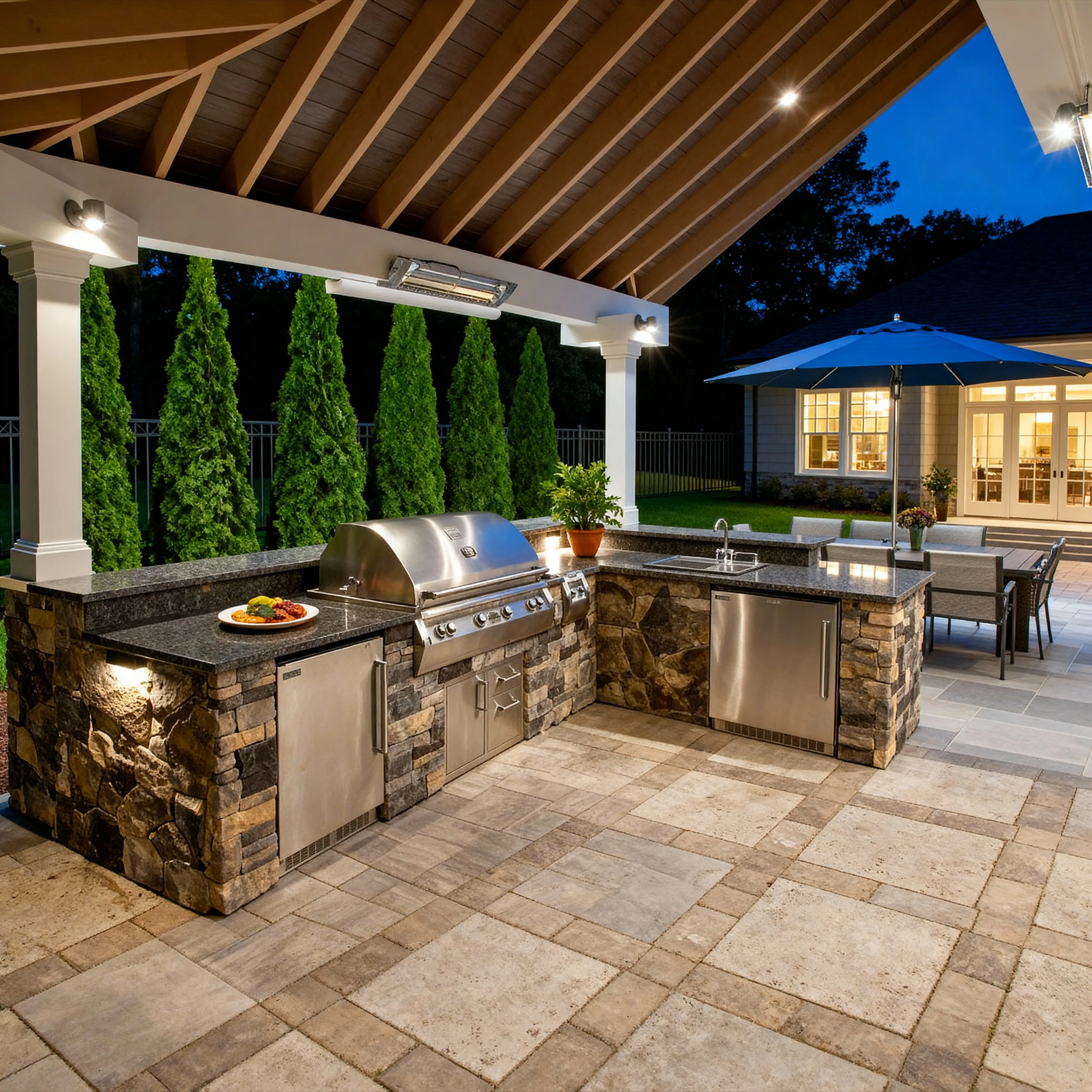 peekskill outdoor kitchen install
