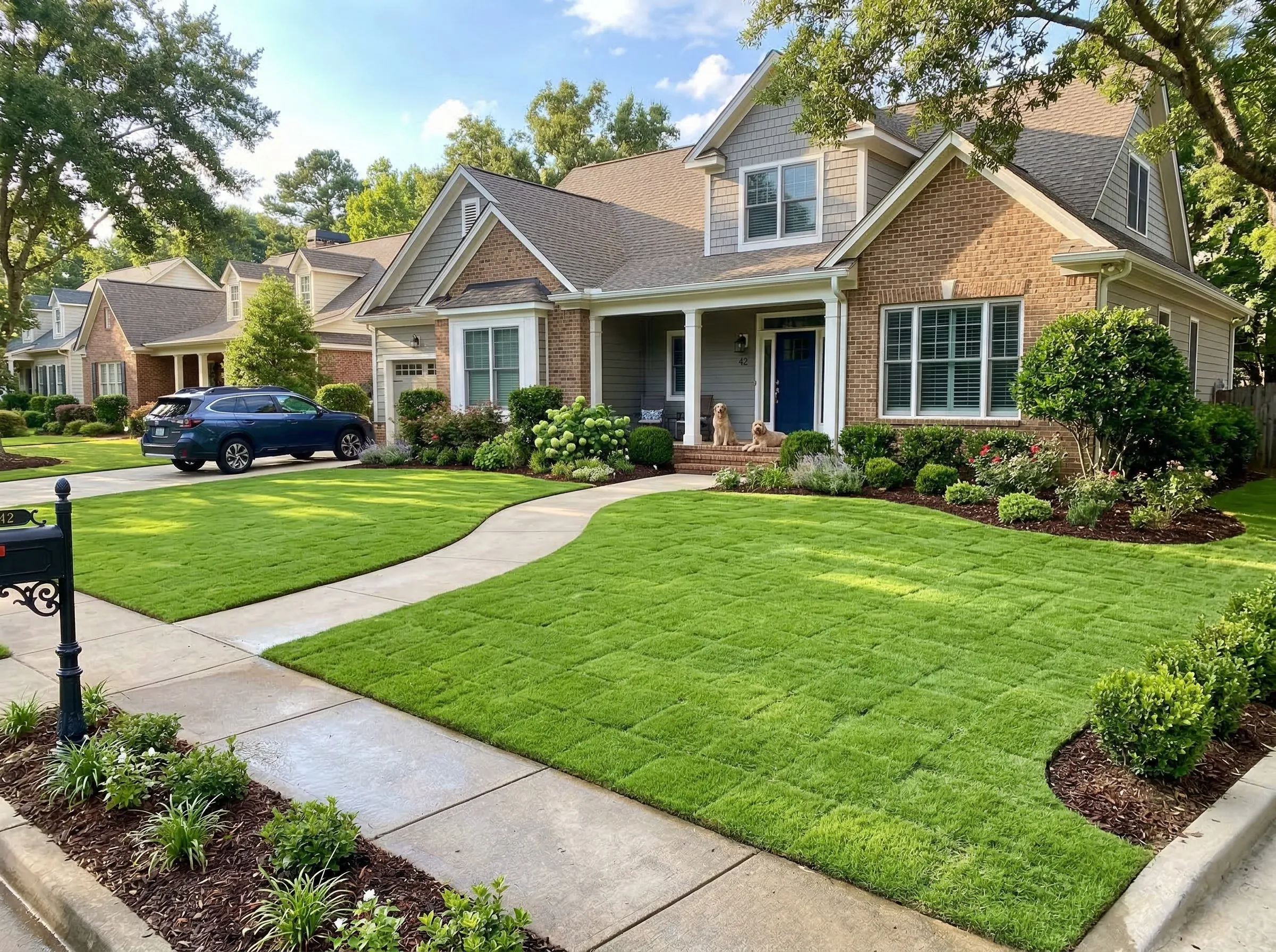Sod installation and lawn replacement in Peekskill, NY