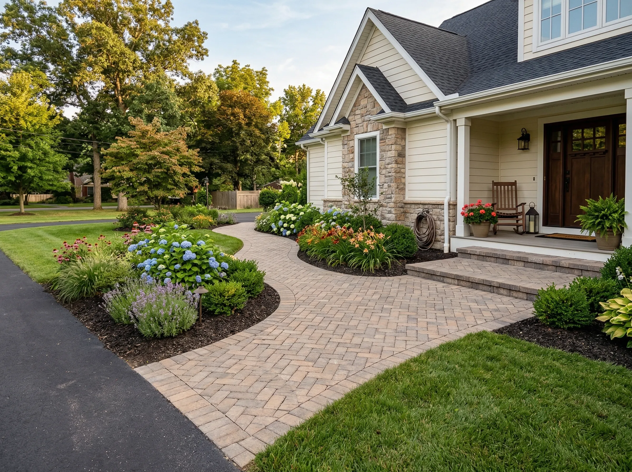 residential paver driveway peekskill