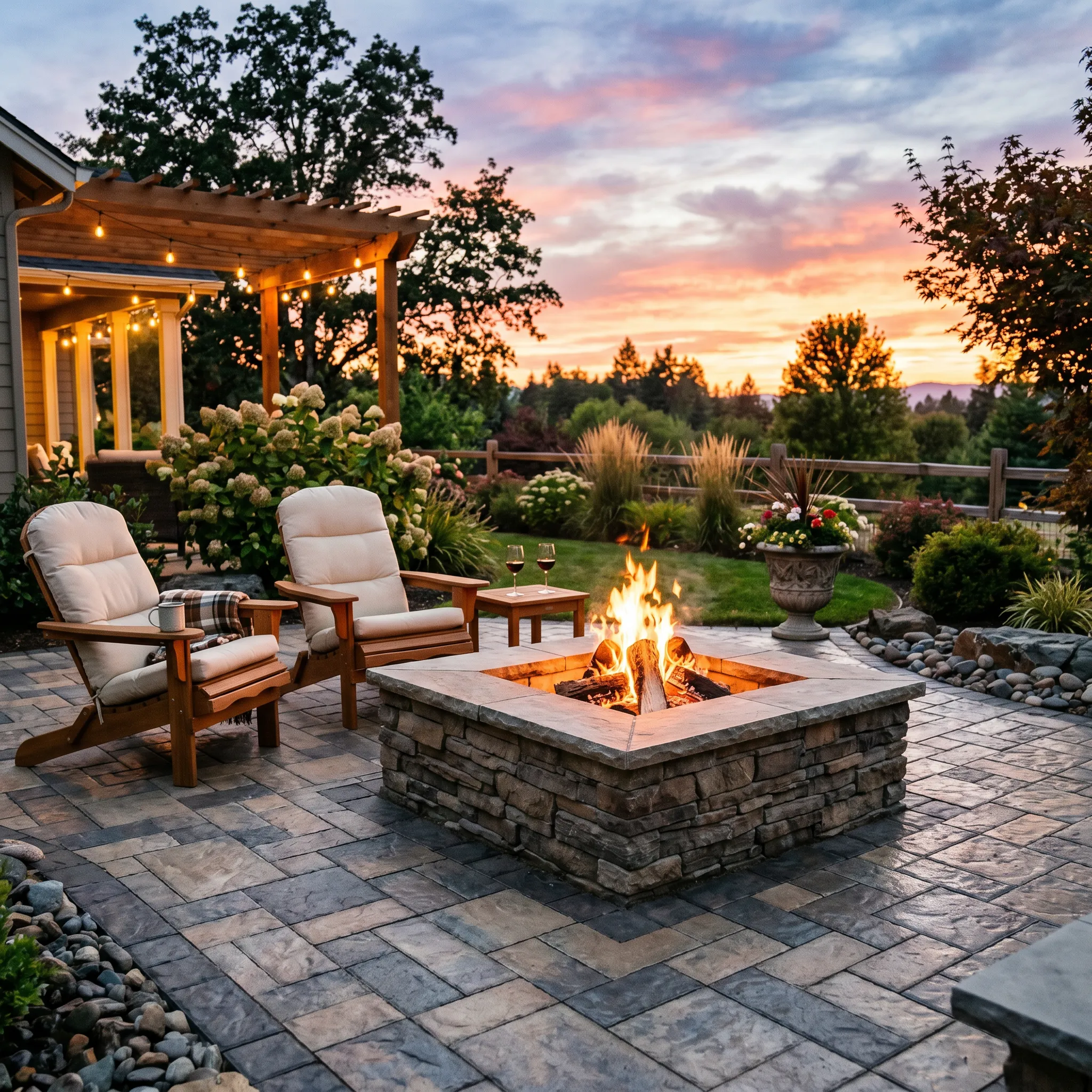 safe firepit placement peekskill