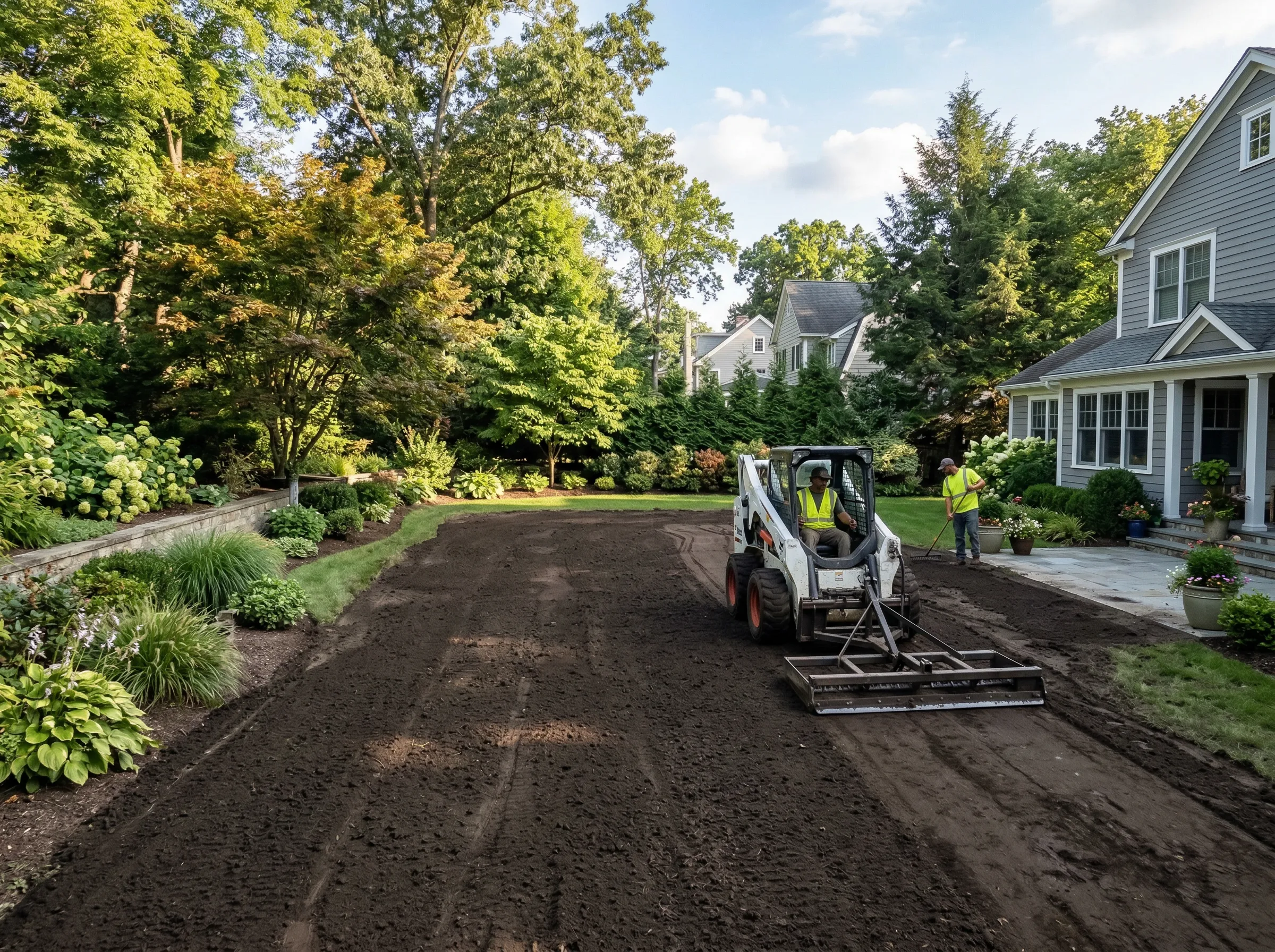 site leveling ny