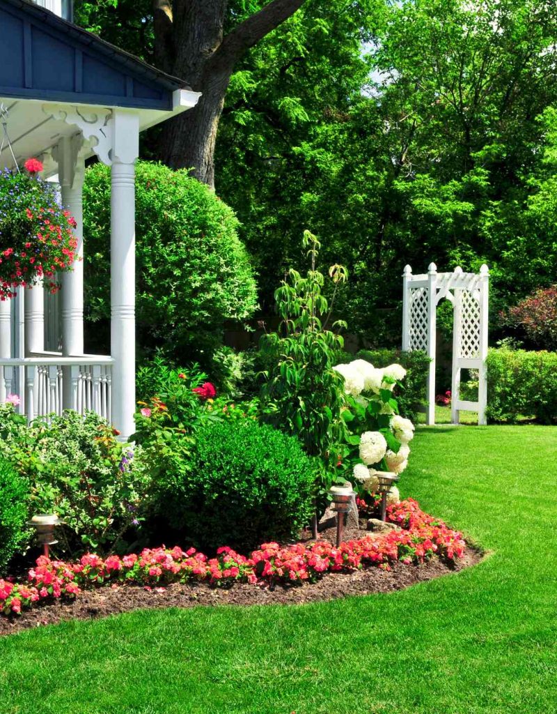 Landscaping in Armonk Expert Landscaping in Armonk enhancing a residential property